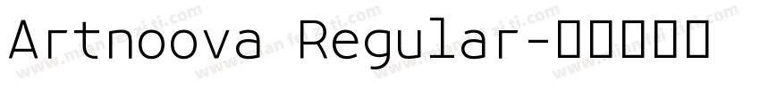Artnoova Regular字体转换